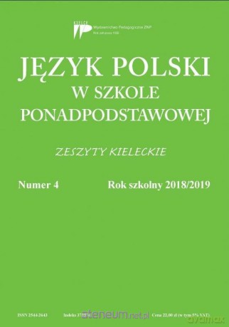 Język polski w szkole ponadpodstawowej nr 4 2018/2019 [KSIĄŻKA]