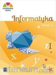 Kalejdoskop ucznia. Informatyka kl. 3 - Anna Kulesza [KSIĄŻKA]