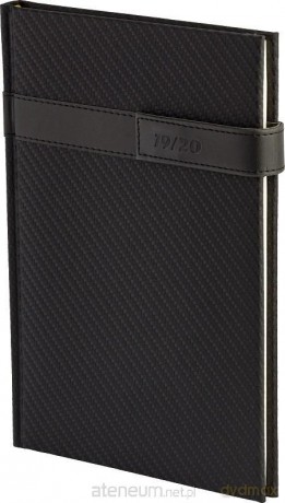 Kalendarz Nauczyciela A5 2019/2020 Carbon granat [KALENDARZ]