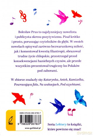 Katarynka i inne nowele - Bolesław Prus [KSIĄŻKA]