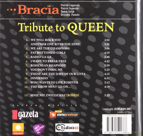 Bracia: Tribute to Queen (digibook) [CD]