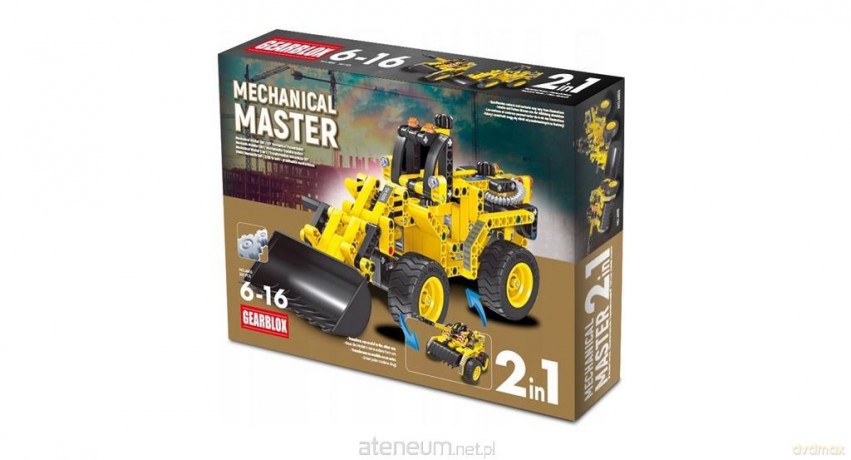 Klocki 2w1 Buldożer-Działo samobieżne 6803 [KLOCKI]