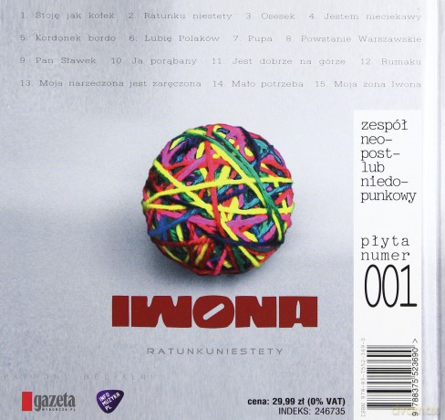 Iwona: Ratunku Niestety (digibook) [CD]