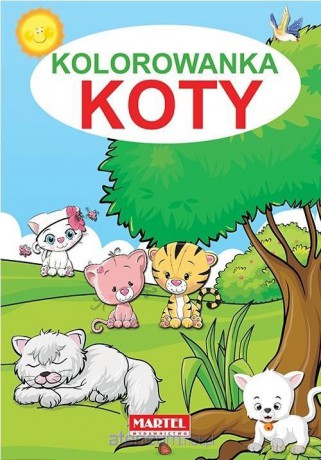 Kolorowanka. Koty [KSIĄŻKA]
