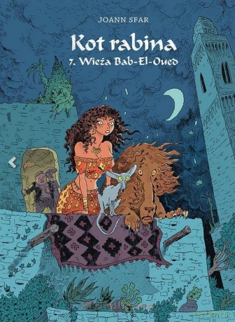 Kot rabina (Tom 7) Wieża Bab-El-Oued - Joann Sfar [KOMIKS]