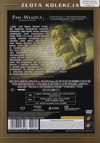 Pan i władca na krańcu świata (złota kolekcja) [DVD]