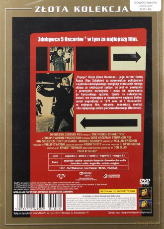Francuski łącznik (złota kolekcja) [DVD]