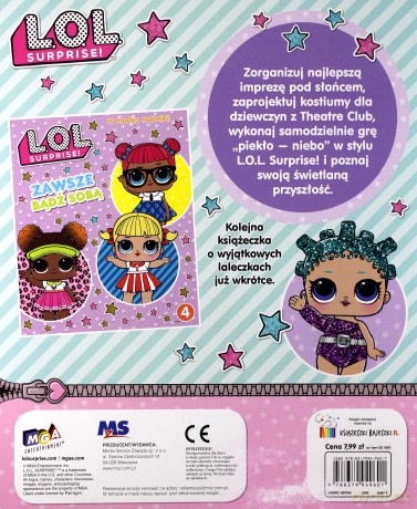 L.O.L. Surprise! Activity (Tom 3) Spełnij marzenia (LOL Surprise) [KSIĄŻKA]