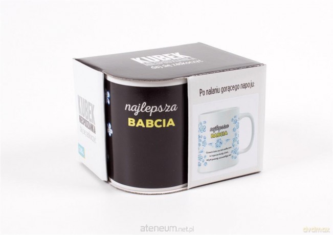 Magiczny kubek Najlepsza babcia [KSIĄŻKA]
