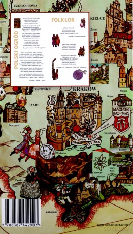 Mapa malowana - Uroki Polski - Szymon Kobyliński