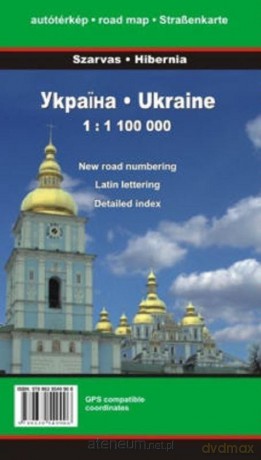 Mapa samochodowa - Ukraina 1:1 100 000