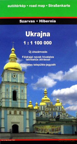Mapa samochodowa - Ukraina 1:1 100 000