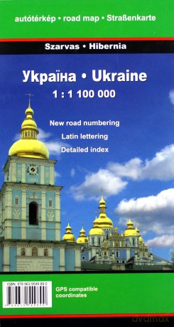 Mapa samochodowa - Ukraina 1:1 100 000