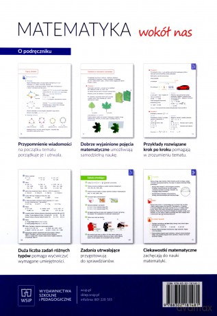 Matematyka Wokół nas Szkoła podstawowa 6 podręcznik 2019 - Helena Lewicka, Marianna Kowalczyk [KSIĄŻKA]