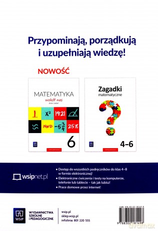 Matematyka Wokół nas Szkoła podstawowa 6/1 ćwiczenie 2019 - Helena Lewicka, Marianna Kowalczyk, Robert Grisdale [KSIĄŻKA]