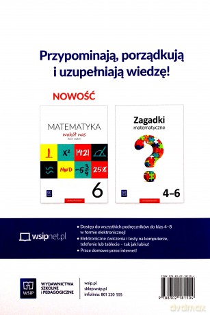 Matematyka Wokół nas Szkoła podstawowa 6/2 ćwiczenie 2019 - Helena Lewicka, Marianna Kowalczyk [KSIĄŻKA]