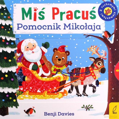 Miś Pracuś. Pomocnik Mikołaja - Benji Davies [KSIĄŻKA]