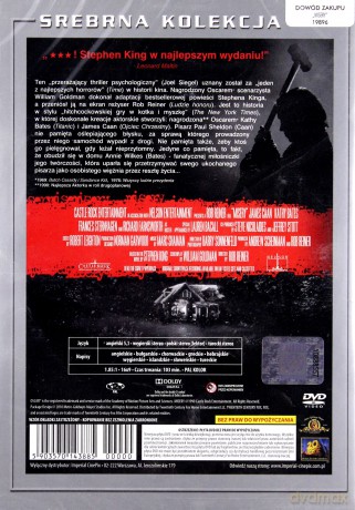 Misery (polski lektor) (srebrna kolekcja) [DVD]