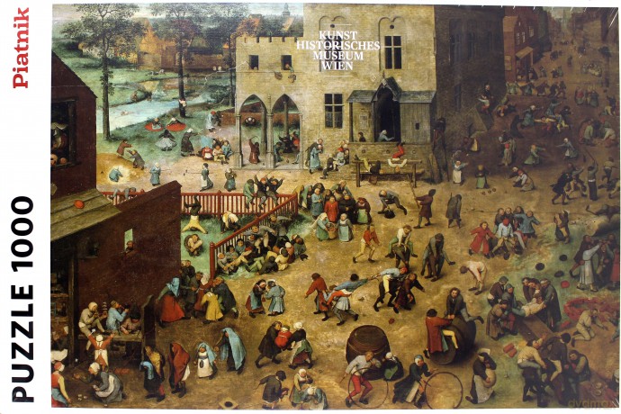 PIATNIK 1000 el. - Bruegel Zabawy dziecięce [PUZZLE]
