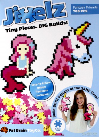 Pixelki 700 el. Jixelz Bajkowi przyjaciele [PUZZLE]