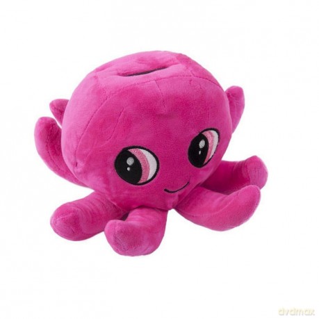Pluszowa skarbonka. Ośmiornica z dzwiękiem pink [KSIĄŻKA]