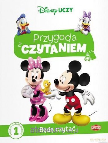 Przygoda z Czytaniem. Myszka Miki. Będę czytać [KSIĄŻKA]