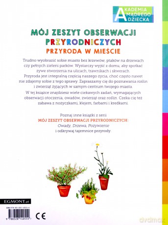 Przyroda w mieście. Akademia mądrego dziecka - Francois Lasserre [KSIĄŻKA]