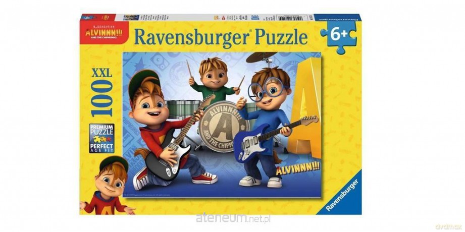 RAVENSBURGER 100 el. Alvin, Simon, Teodor [PUZZLE]