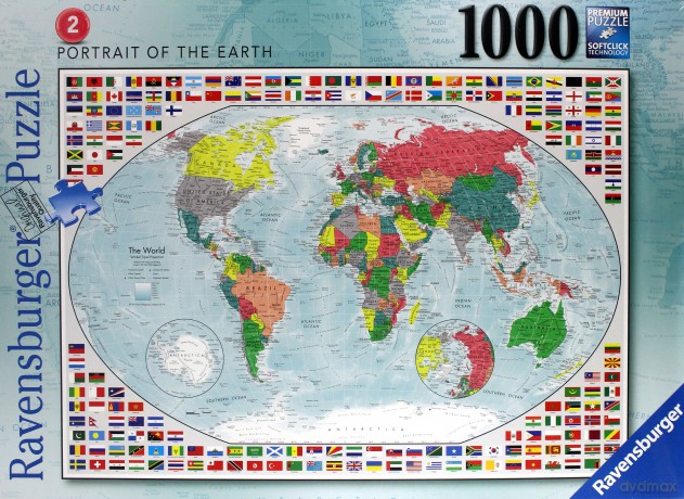 RAVENSBURGER 1000 el. Portrait of The Earth [PUZZLE]