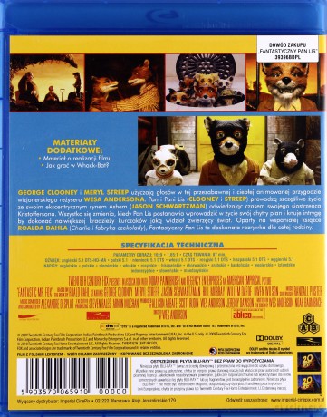 Fantastyczny Pan Lis [Blu-Ray]