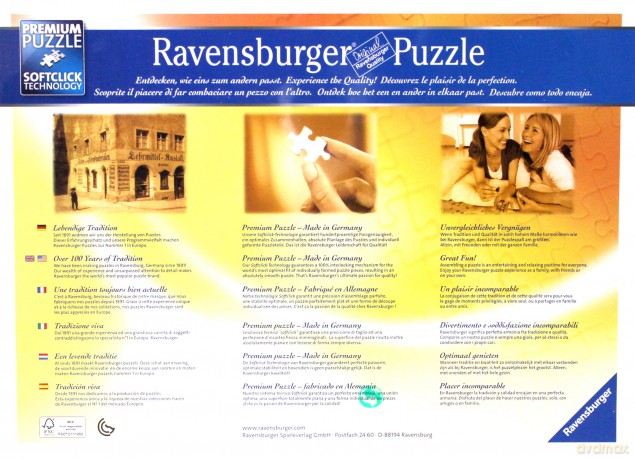 RAVENSBURGER 1000 el. Dziadkowa szopa [PUZZLE]