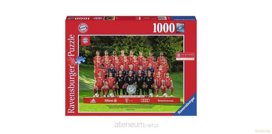 RAVENSBURGER 1000 el. FC Bayern 2017/2018 [PUZZLE]