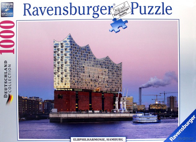 RAVENSBURGER 1000 el. Filharmonia w Hamburgu [PUZZLE]