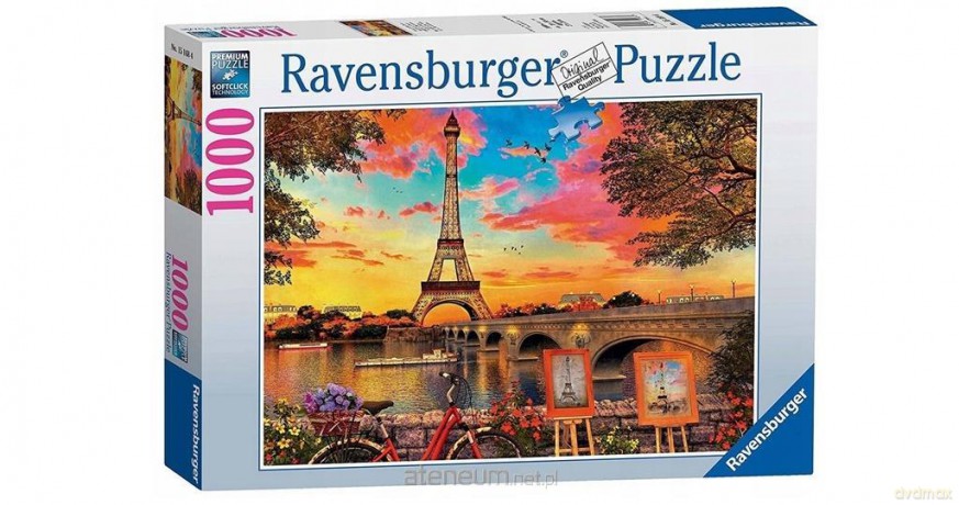 RAVENSBURGER 1000 el. Nabrzeże Sekwany [PUZZLE]