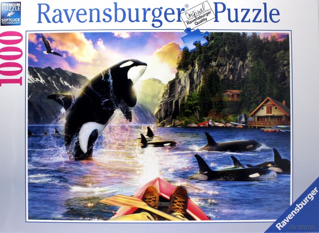 RAVENSBURGER 1000 el. Orki w pobliżu [PUZZLE]