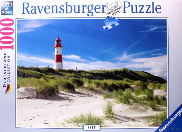 RAVENSBURGER 1000 el. Sylt - wyspa niemiecka [PUZZLE]