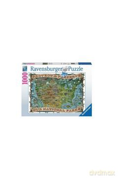 RAVENSBURGER 1000 el. USA - Parki narodowe [PUZZLE]
