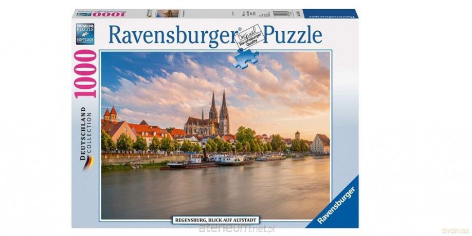 RAVENSBURGER 1000 el. Widok na stare miasto [PUZZLE]