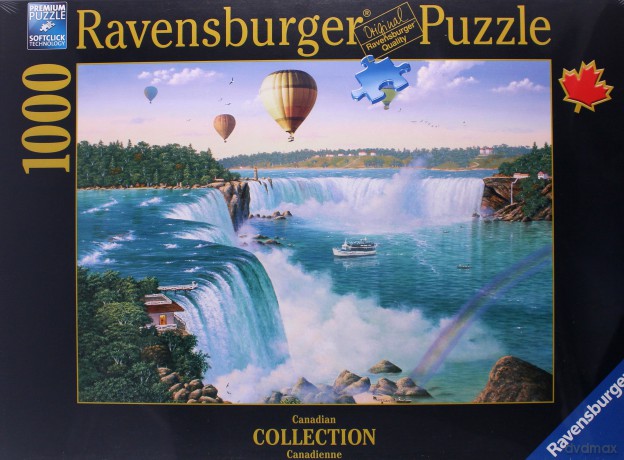 RAVENSBURGER 1000 el. Wodospad Niagara [PUZZLE]