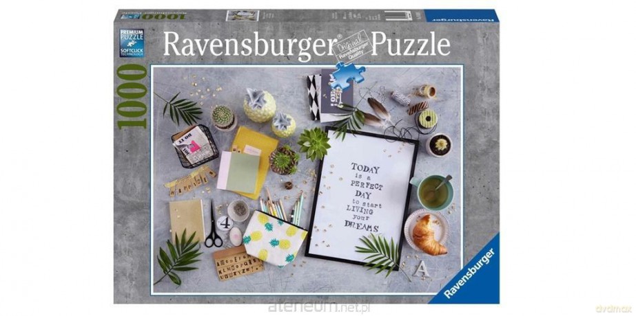 RAVENSBURGER 1000 el. Żyj marzeniami [PUZZLE]