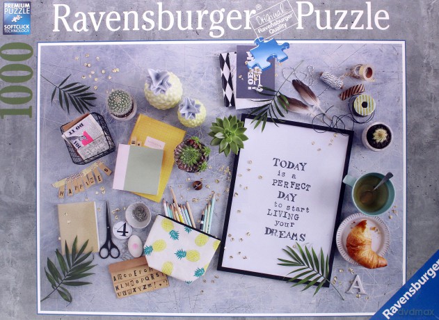 RAVENSBURGER 1000 el. Żyj marzeniami [PUZZLE]
