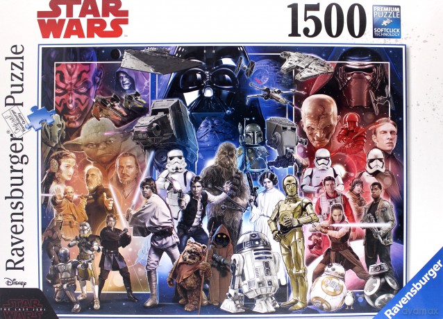 RAVENSBURGER 1500 el. Star wars universe [PUZZLE]
