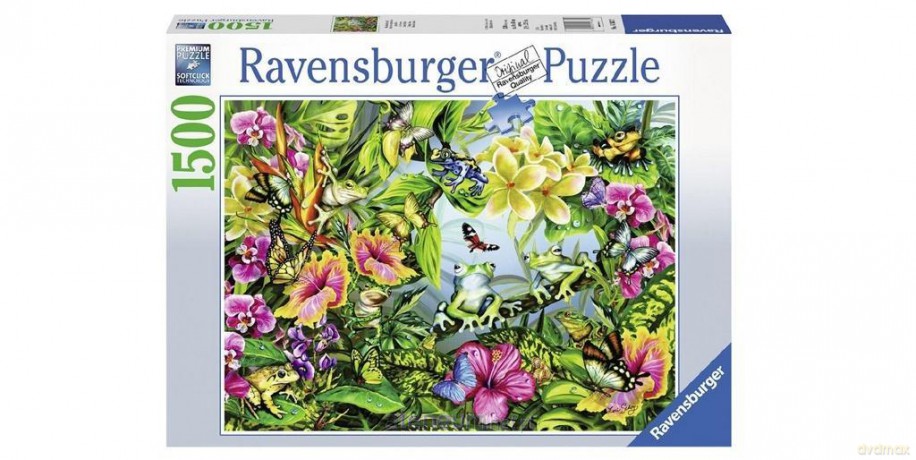 RAVENSBURGER 1500 el. Znajdź żaby [PUZZLE]