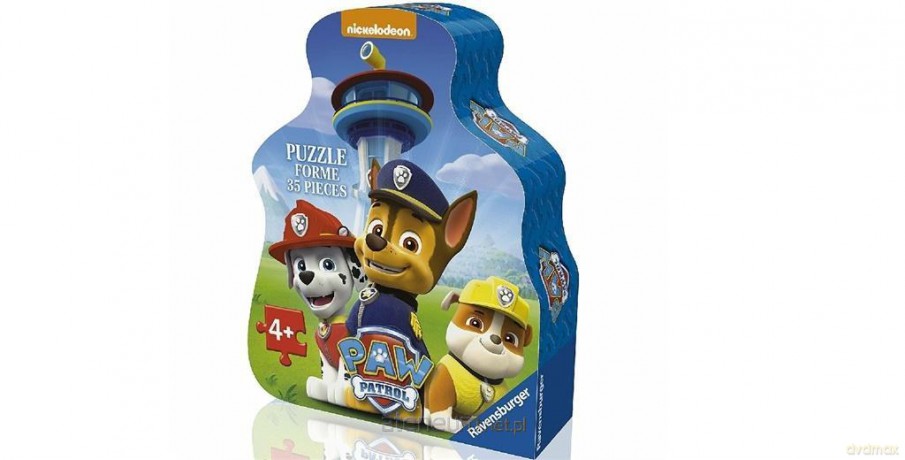 RAVENSBURGER 35 Psi Patrol kształt [PUZZLE]