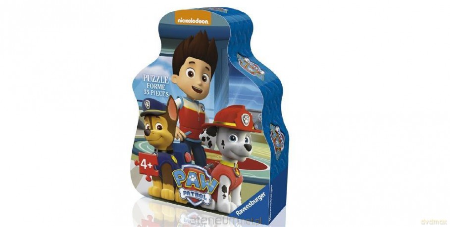 RAVENSBURGER 35 Psi patrol kształt łapa [PUZZLE]