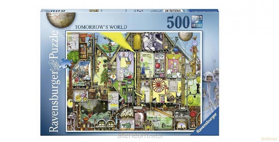 RAVENSBURGER 500 el. Colin Thompson - Tomorrow's world [PUZZLE]