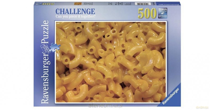 RAVENSBURGER 500 el. Wyzwanie ser [PUZZLE]