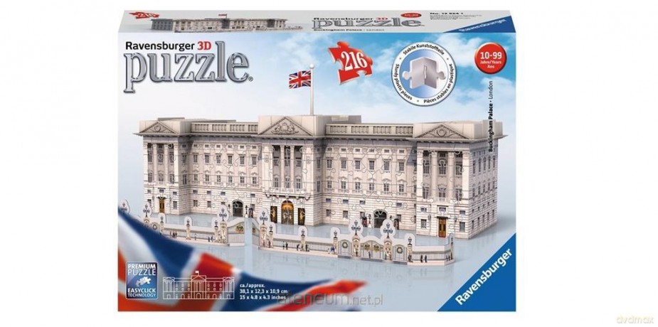 RAVENSBURGER Puzzle 3D Buckingham Palace 216 [PUZZLE]