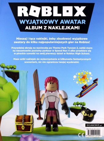 Roblox. Wyjątkowy awatar. Album z naklejkami - Craig Jelley [KSIĄŻKA]