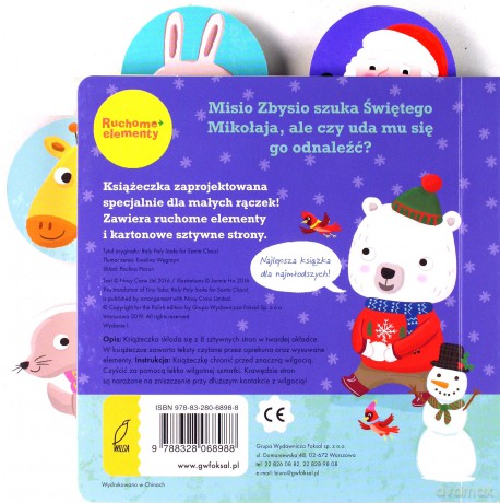 Ruchome elementy. Misio Zbysio szuka Świętego - Jannie Ho [KSIĄŻKA]